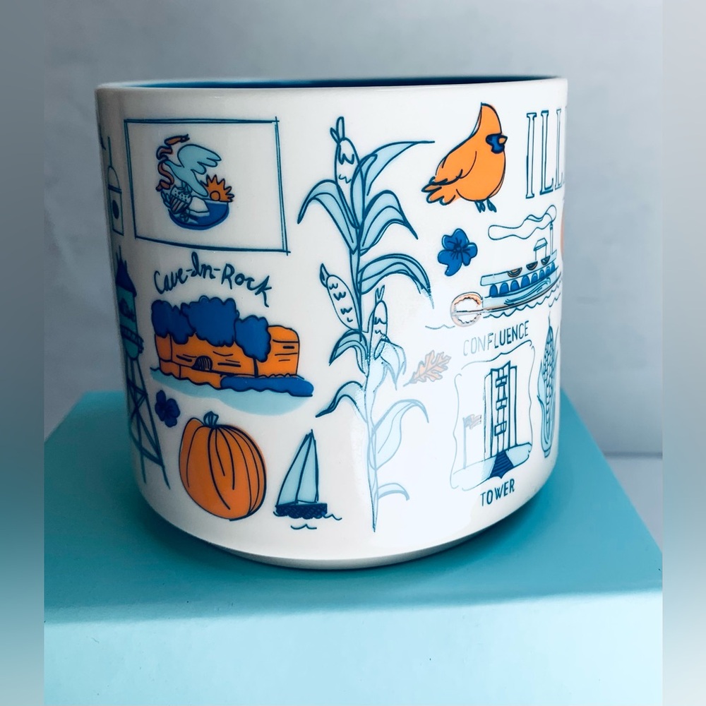 COPY - Starbucks ILLINOIS Been There Series NEW Across The Globe Coffee Tea Mug… - Picture 2 of 5